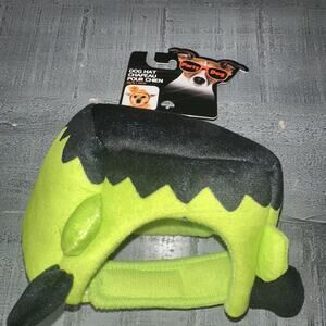 FRANKENSTEIN HAT Dog Costume New With Tags Xs/S